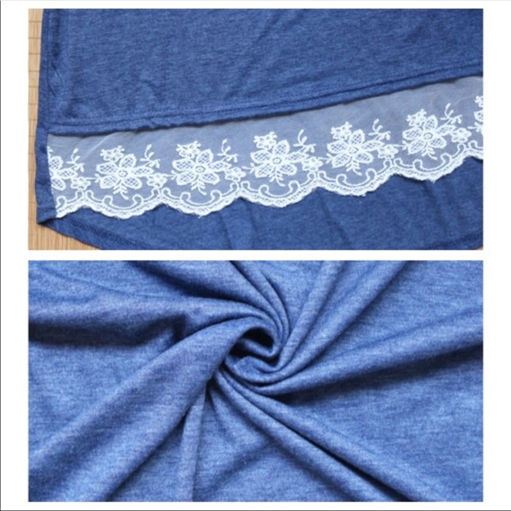 Blue Long Sleeve Tunic - Picture 5 of 6